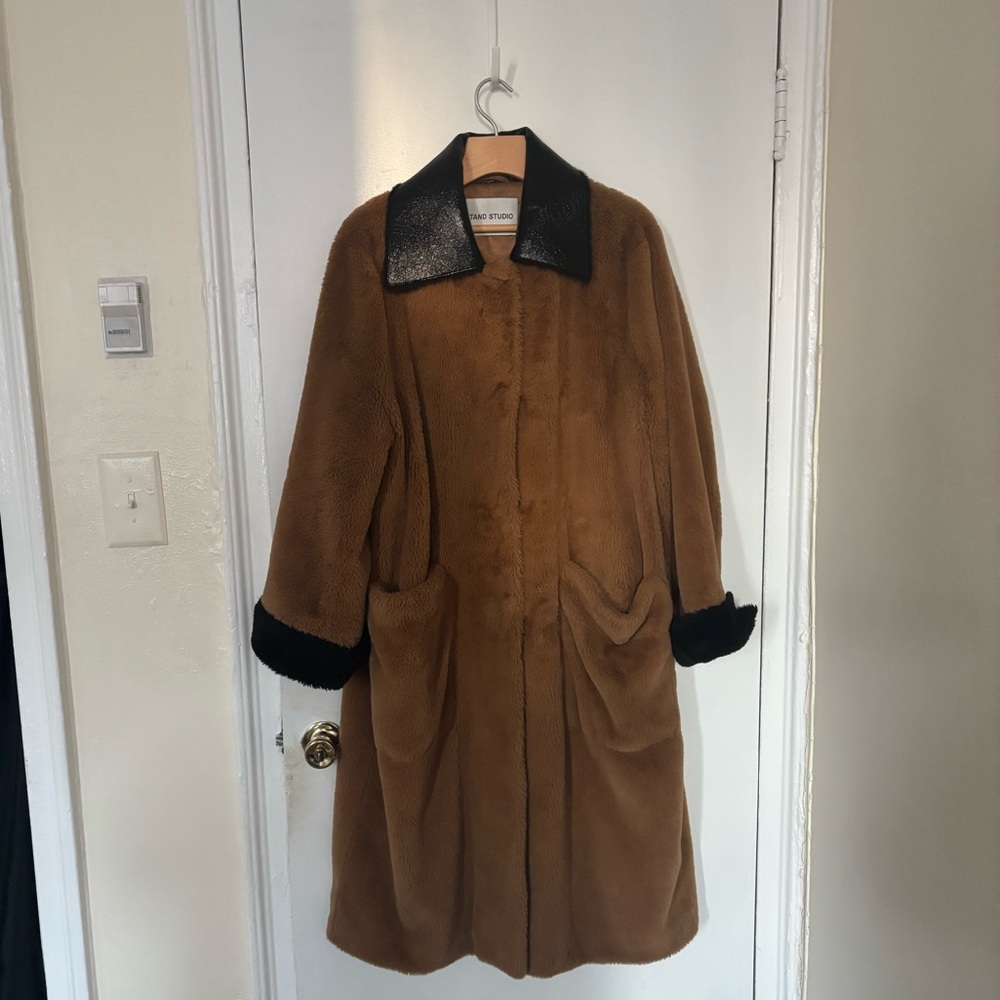 Stand Studio Pamella Velvety Fur Coat
